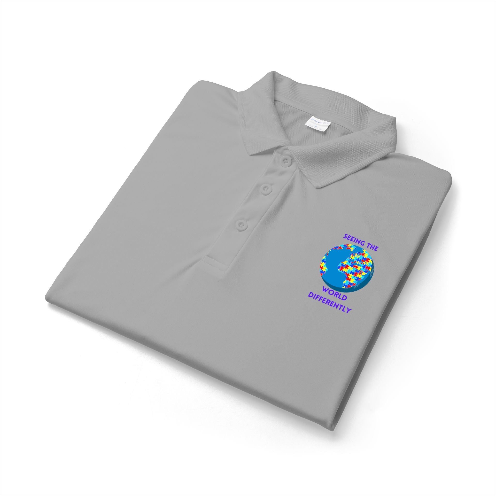 Seeing the World Polo - Blue