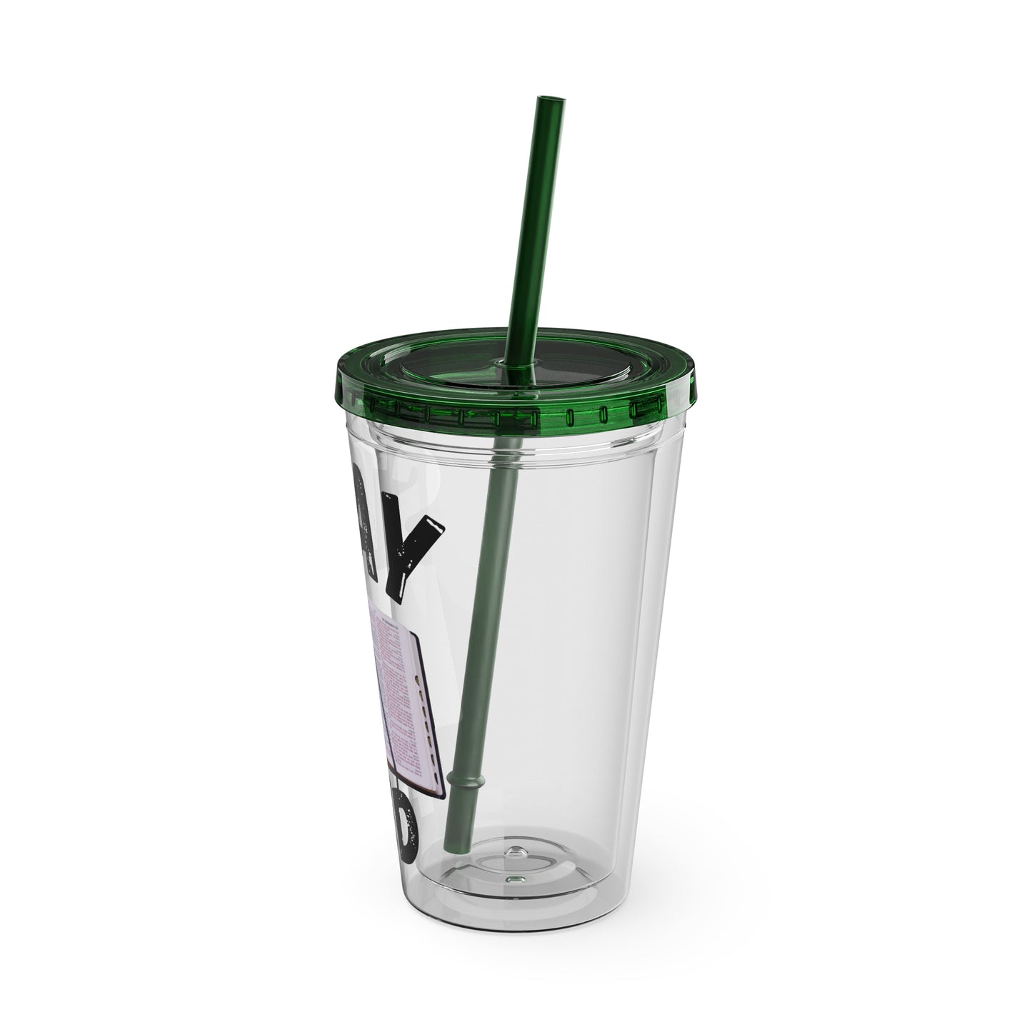Stay Fed 16oz Tumbler with Straw