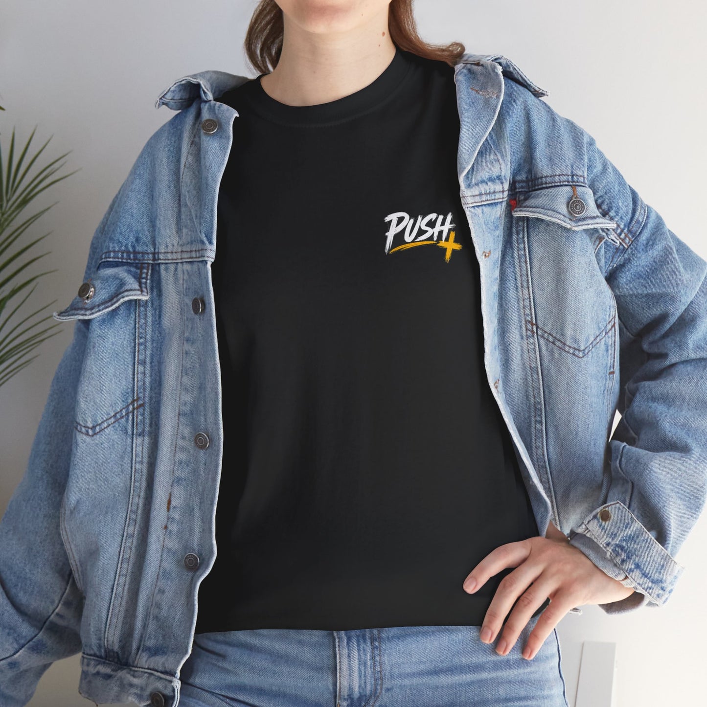 Push Pray Until Something Happens Front/Back Tee
