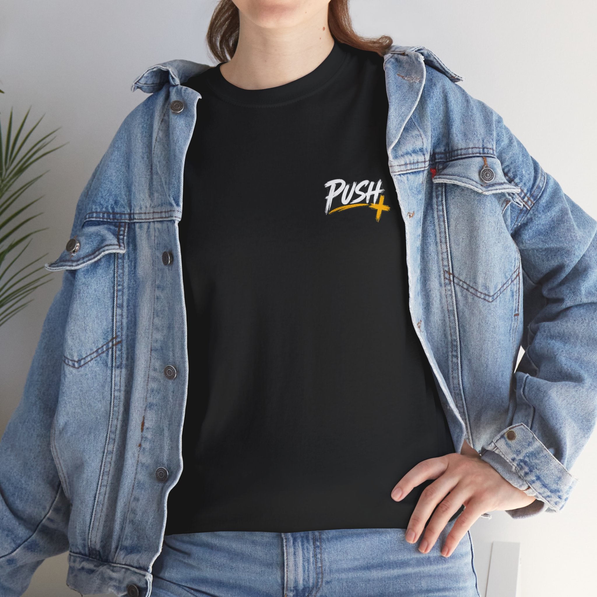 Push Pray Until Something Happens Front/Back Tee