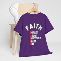 Faith T-Shirt "Forget About Impossible, Trust Him" Dark