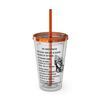 The Lord's Prayer 16oz Tumbler with Straw