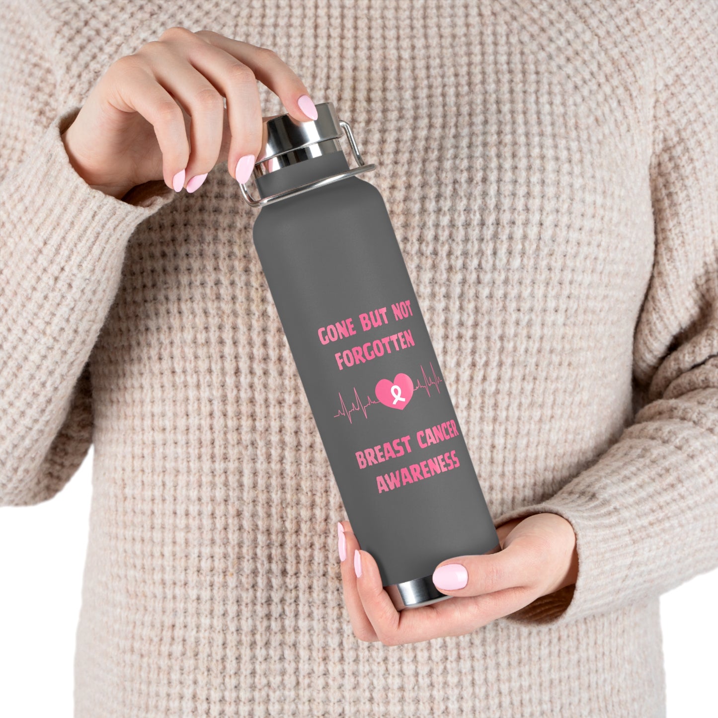 Gone But Not Forgotten 22oz Insulated Water Bottle