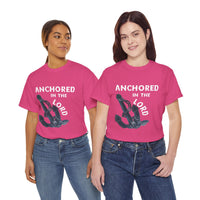 Anchored in the Lord T-Shirt - White