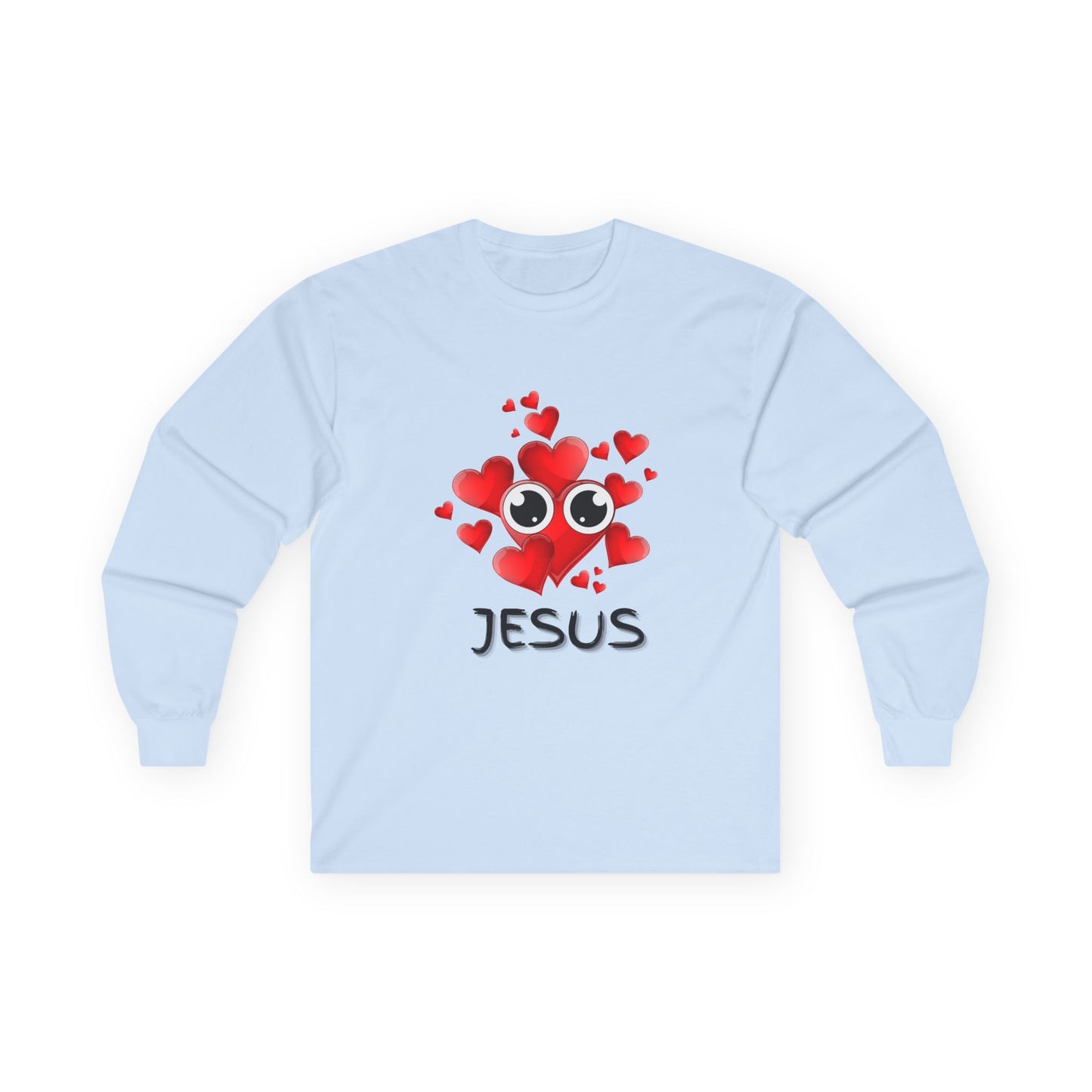 Eye Love Jesus Long-Sleeve - Black