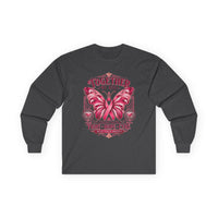 Together We Rise Pink Ribbon Breast Cancer Awareness Long Sleeve Tee