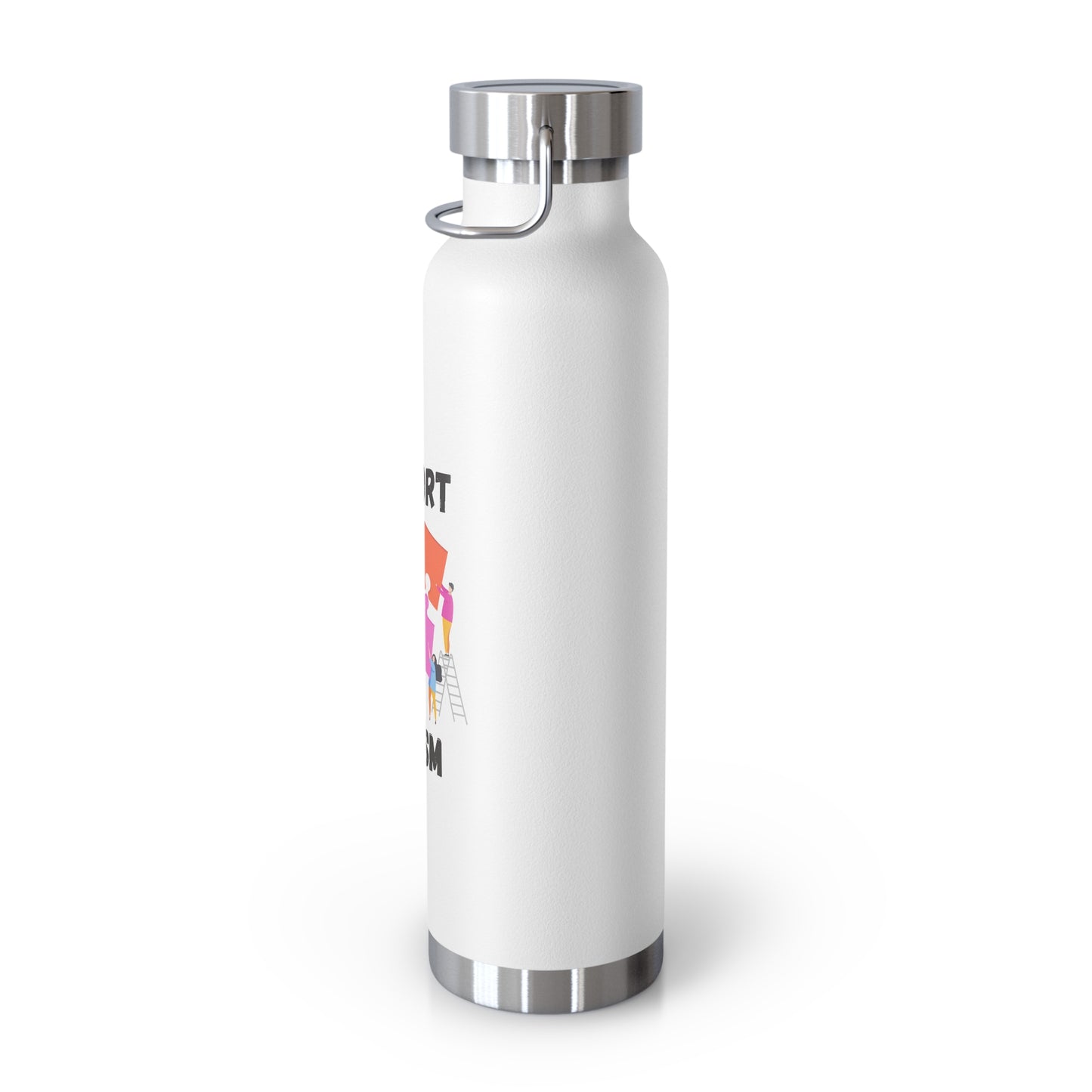 Support Autism Puzzle Piece Awareness - 22oz Insulated Water Bottle