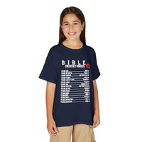 Bible Emergency Numbers Youth T-Shirt — White