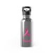 Breast Cancer Survivor 20oz Stainless Steel Water Bottle with Straw