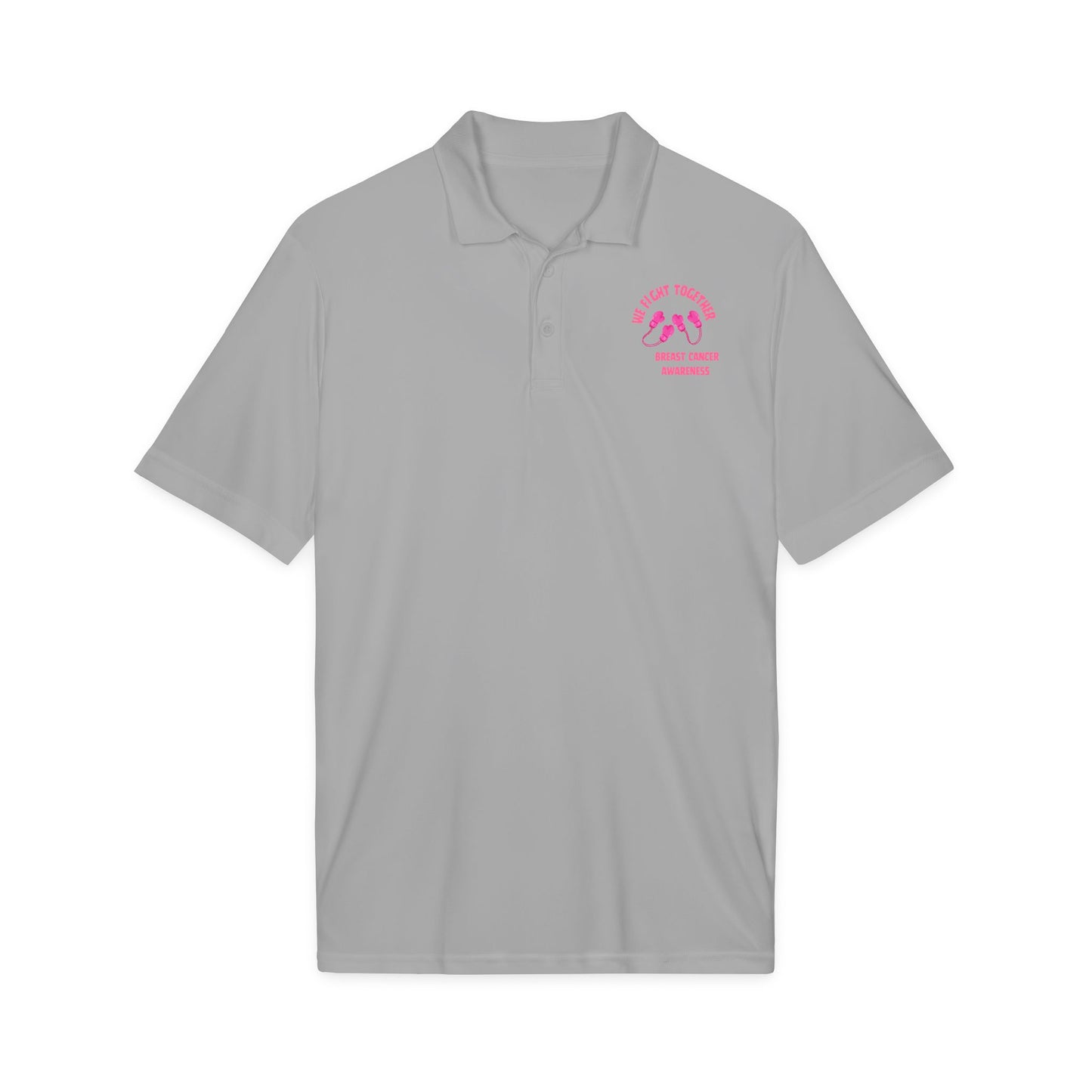 We Fight Together Breast Cancer Awareness Polo