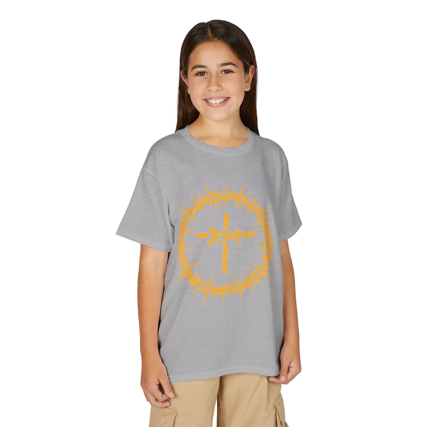 Jesus Crown of Thorns Youth T-shirt