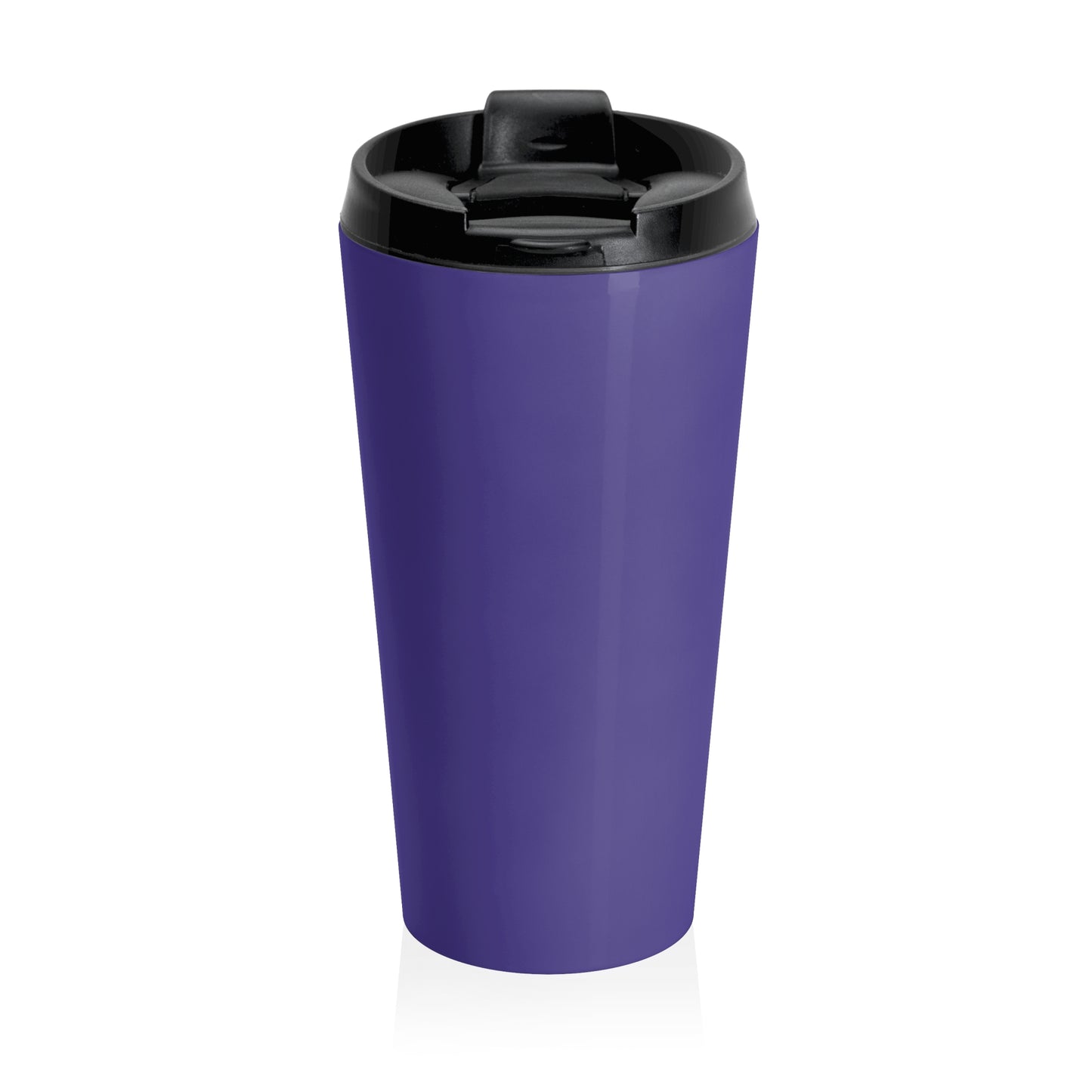 Push: "Pray Until Something Happens" Stainless Steel Blue Travel Mug