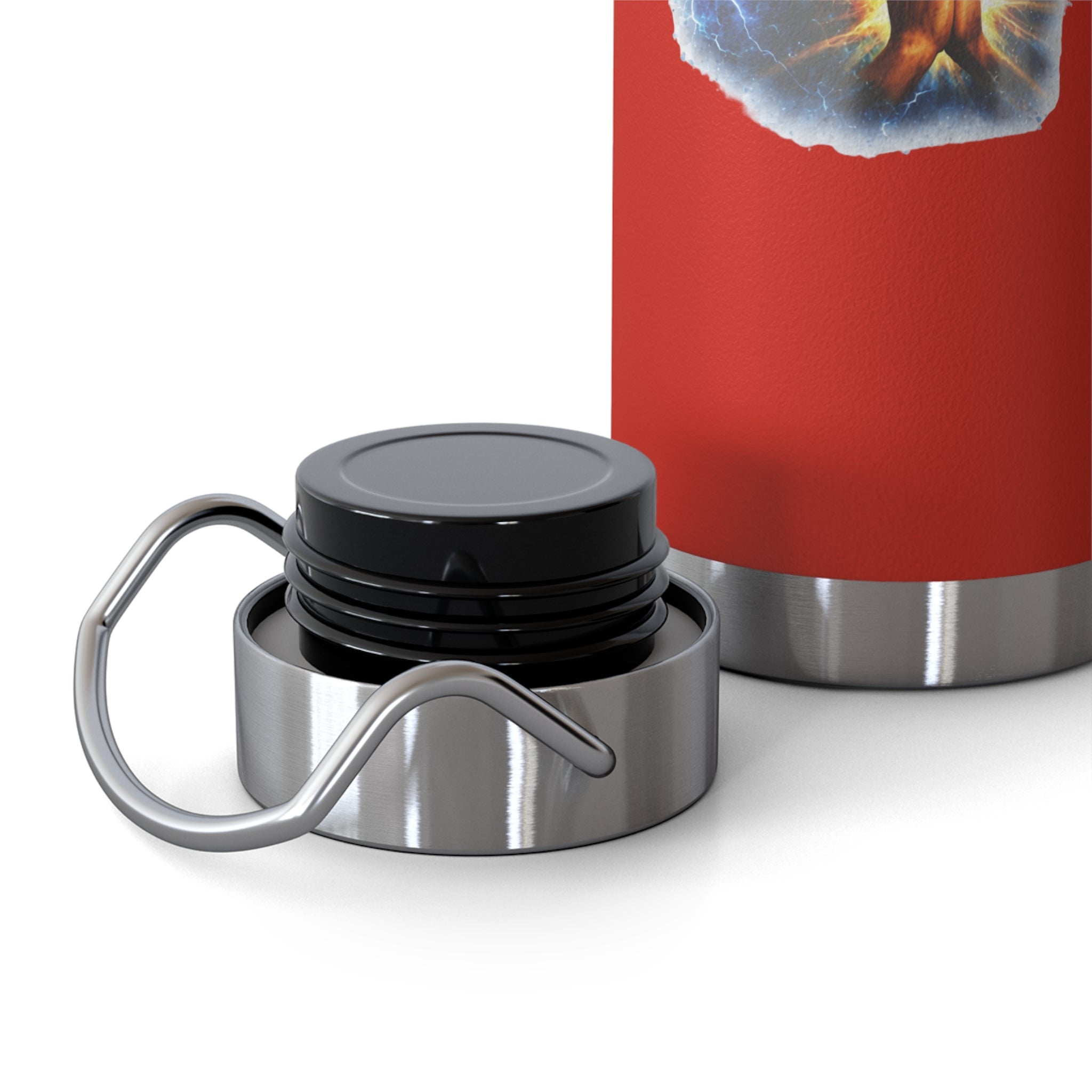 “Push: Pray Until Something Happens” 22oz Insulated Water Bottle - Hands
