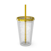 Jesus Heart Love 16oz Tumbler with Straw