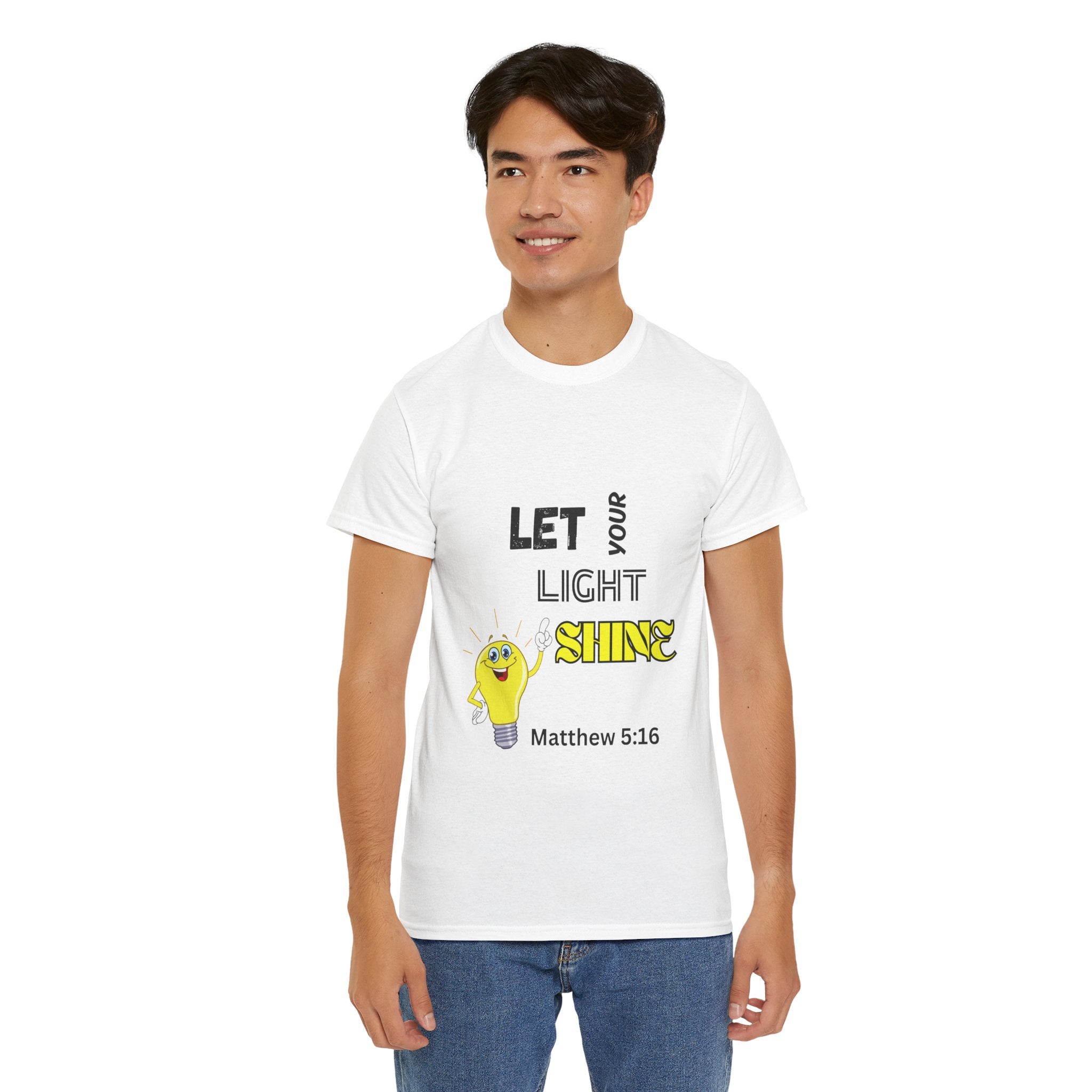 Let Your Light Shine T-Shirt – Matthew 5:16