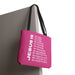Christian JESUS IS Tote Bag - Pink