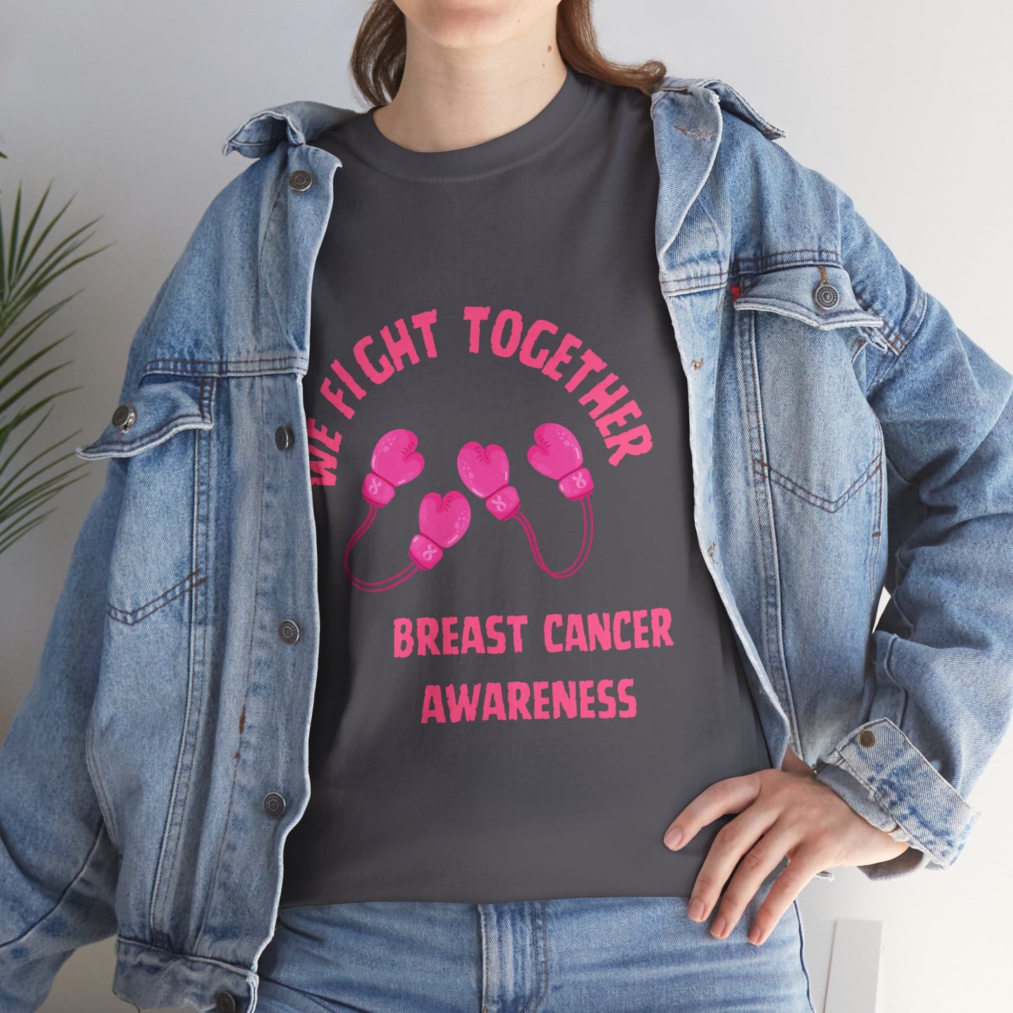 Breast Cancer Awareness Tee — We Fight Together Gloves