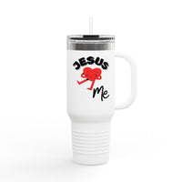 Jesus Loves Me Insulated Travel Mug, 40oz