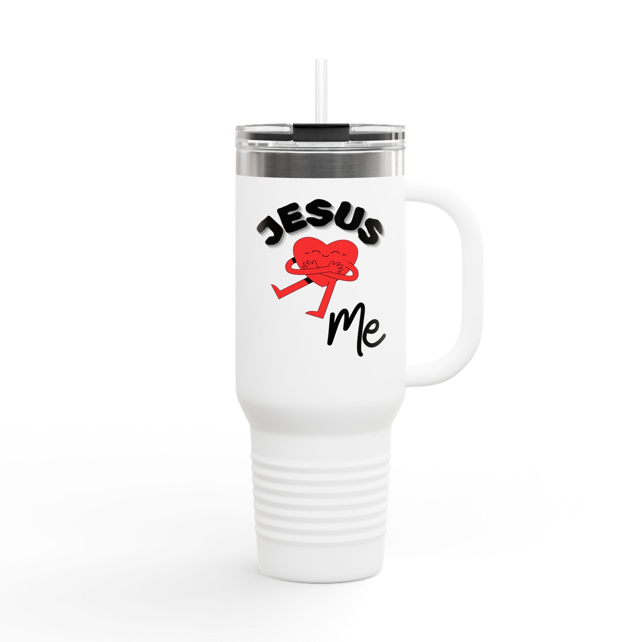 Jesus Loves Me Insulated Travel Mug, 40oz