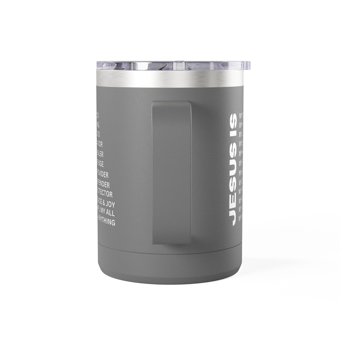 Christian Jesus Is 15oz Tumbler - White