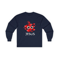 Eye Love Jesus Long-Sleeve - White