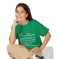 10 Commandments Youth T-shirt - White