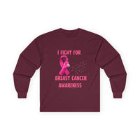 "I Fight For My Mother In-Law" Long sleeve T-shirt