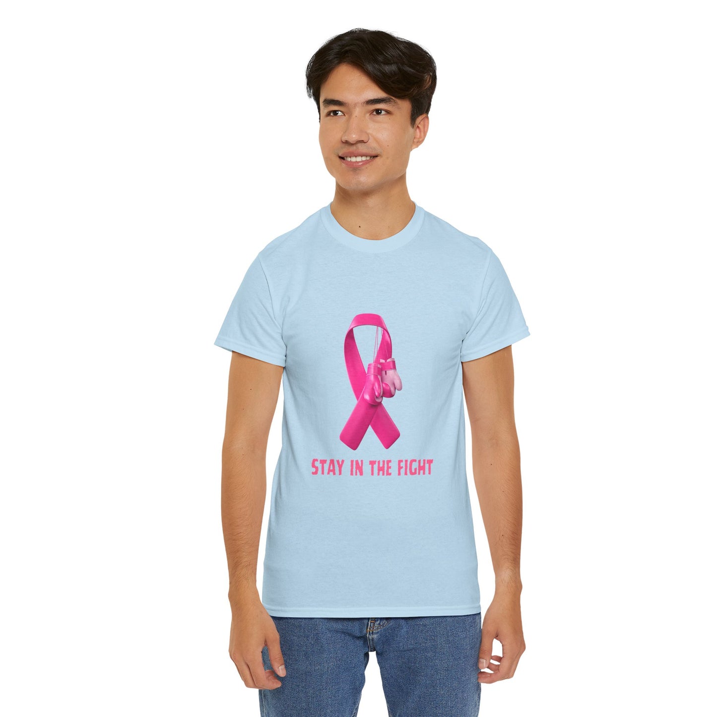 Stay in the Fight Pink Ribbon T-Shirt