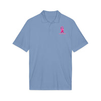 Breast Cancer Pink Ribbon “Stay in the Fight” Polo