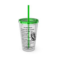 The Lord's Prayer 16oz Tumbler with Straw