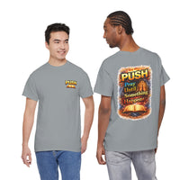 PUSH: Pray Until Something Happens Front/Back Tee - Bible