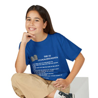 10 Commandments Youth T-shirt - White