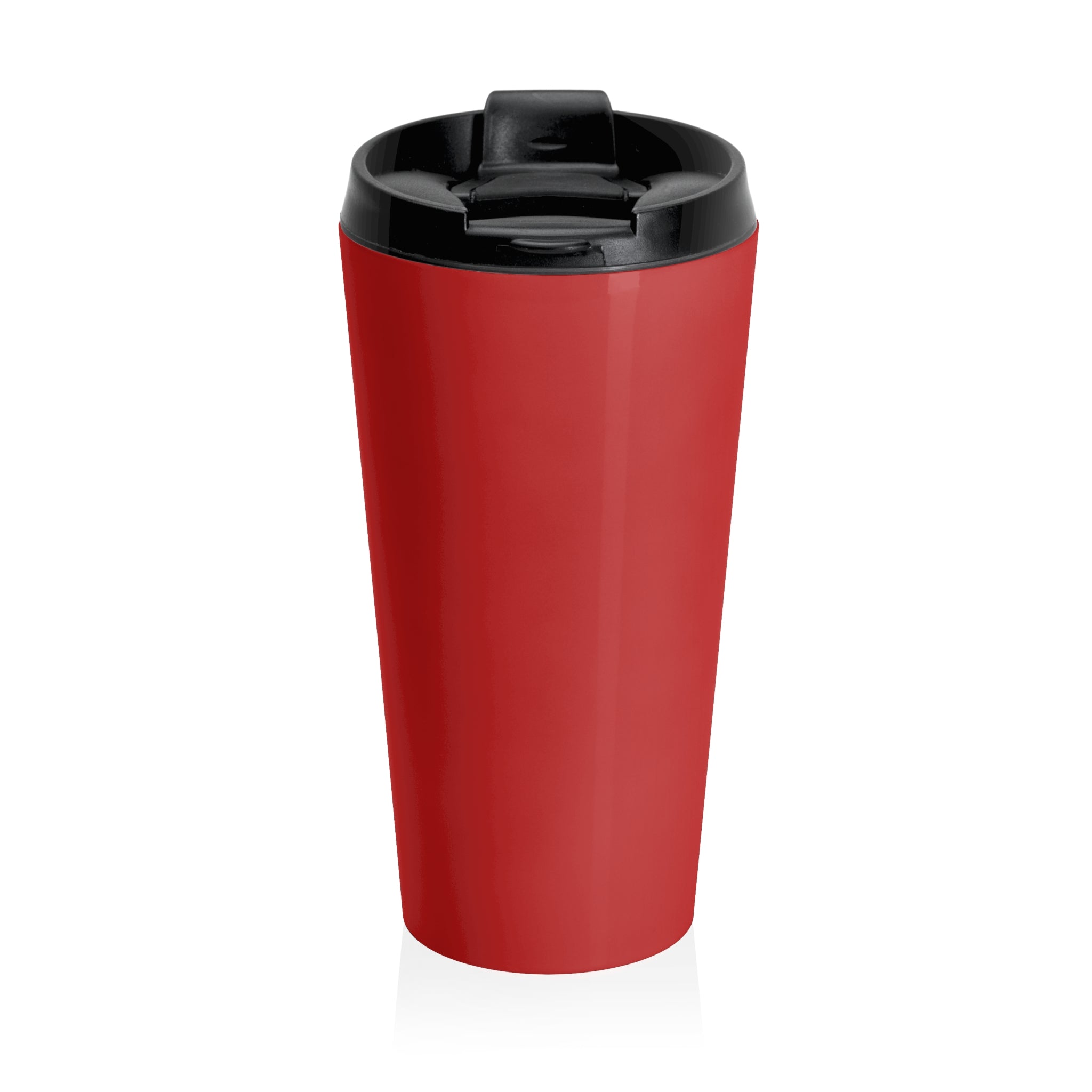 Push: 'Pray Until Something Happens' Stainless Steel Red Travel Mug