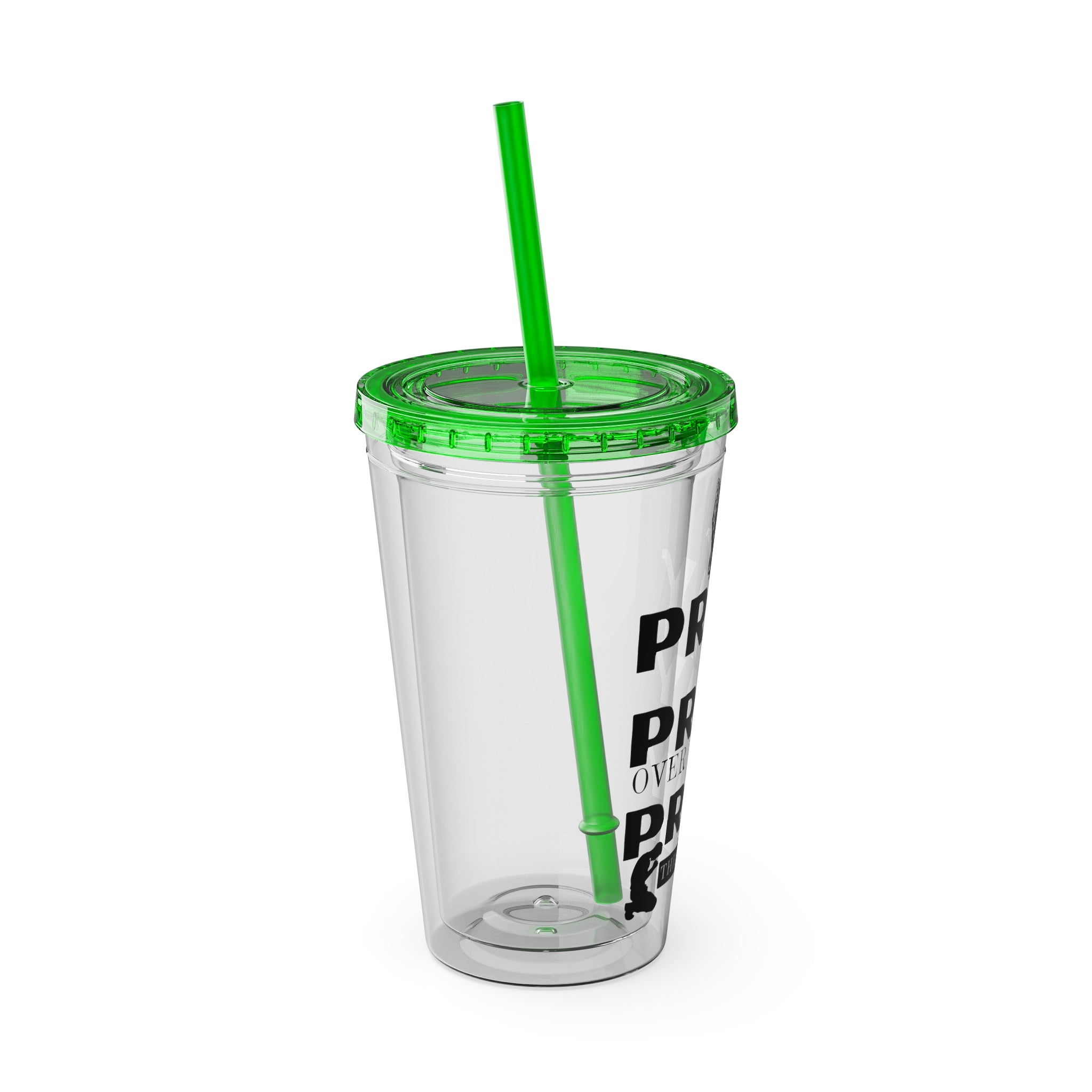 Pray On It 16oz Tumbler with Straw
