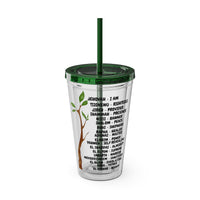 Characteristic Names of God 16oz Tumbler with Straw