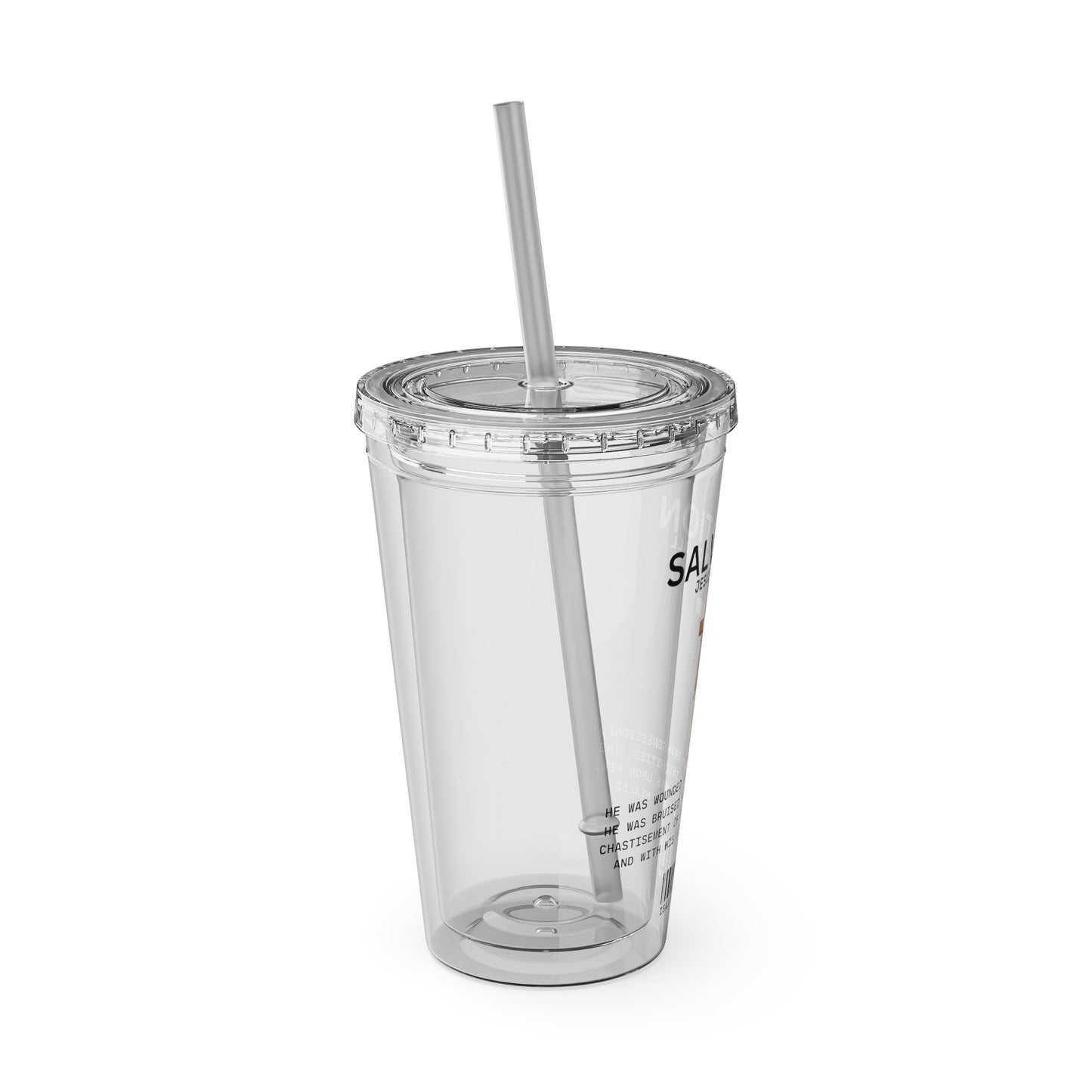 Salvation - Jesus Paid 16oz Tumbler with Straw