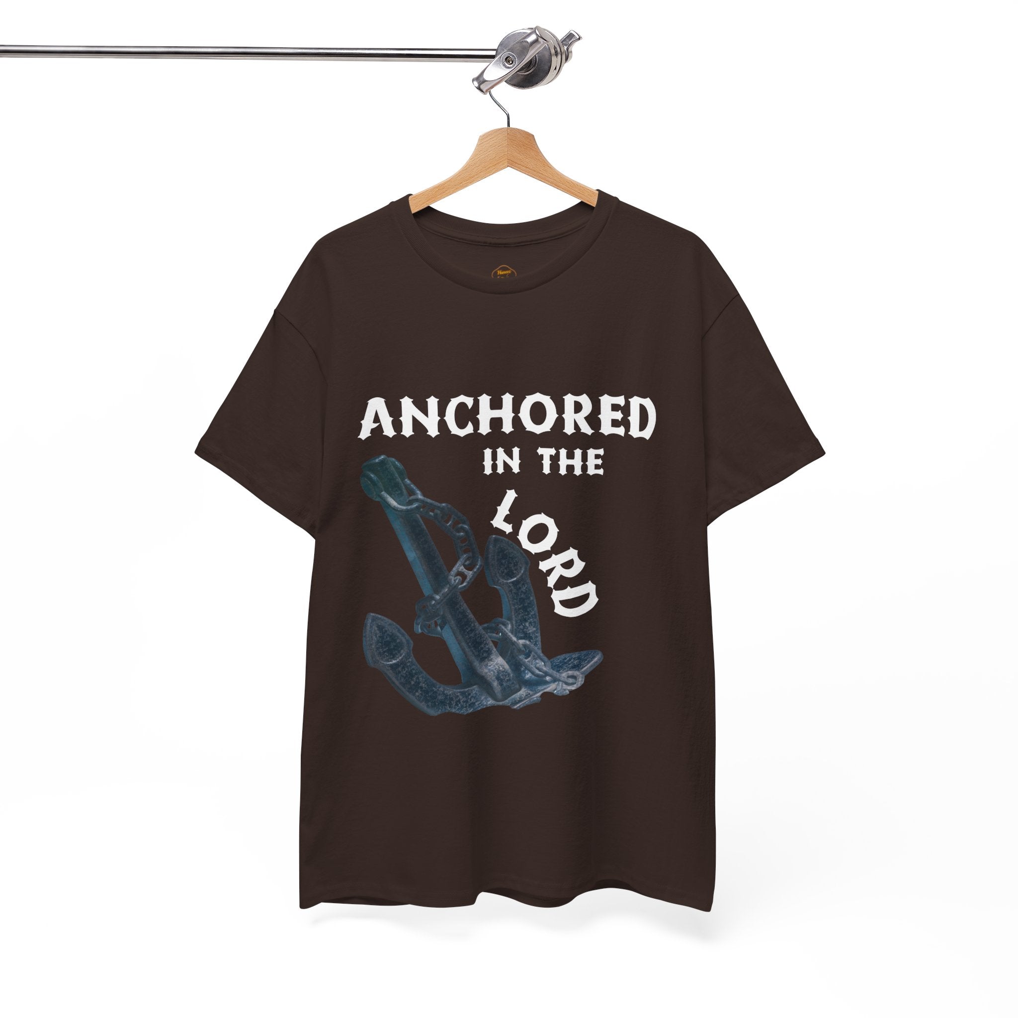 Anchored in the Lord T-Shirt - White