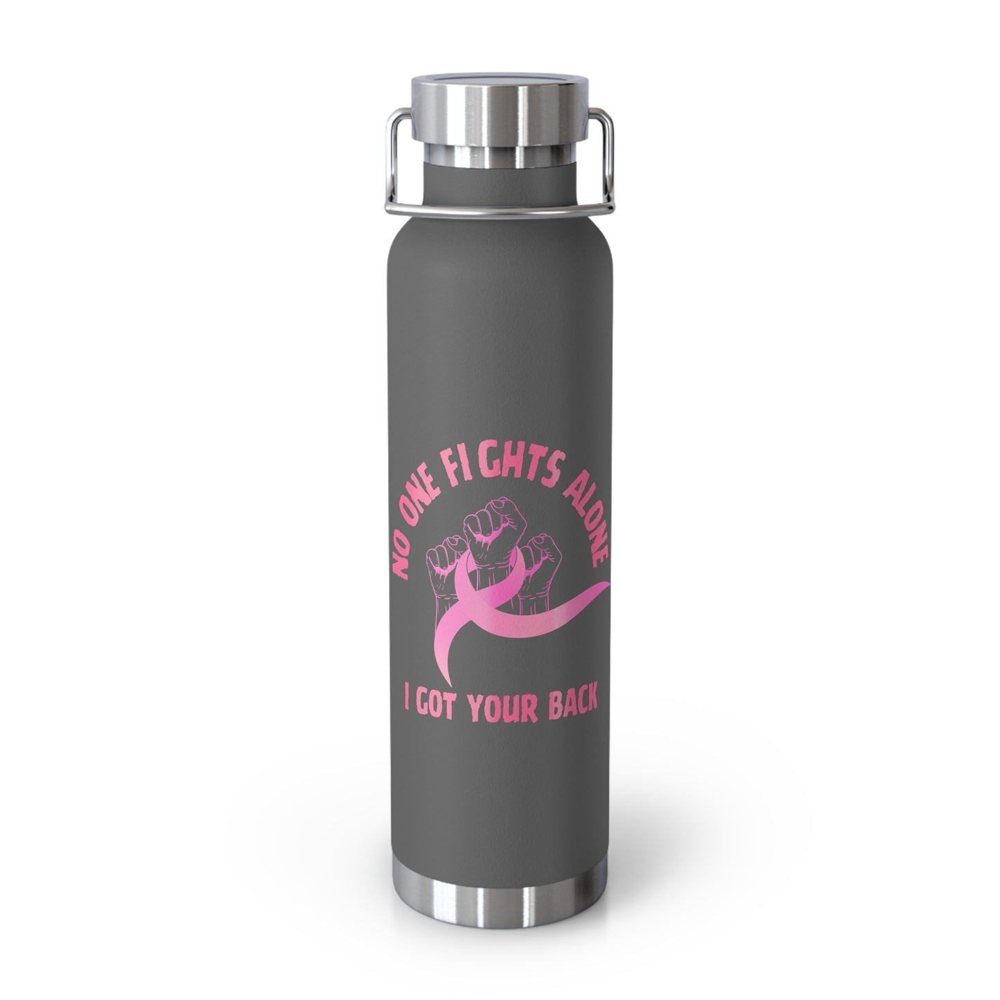 No One Fights Alone 22oz Insulated Water Bottle