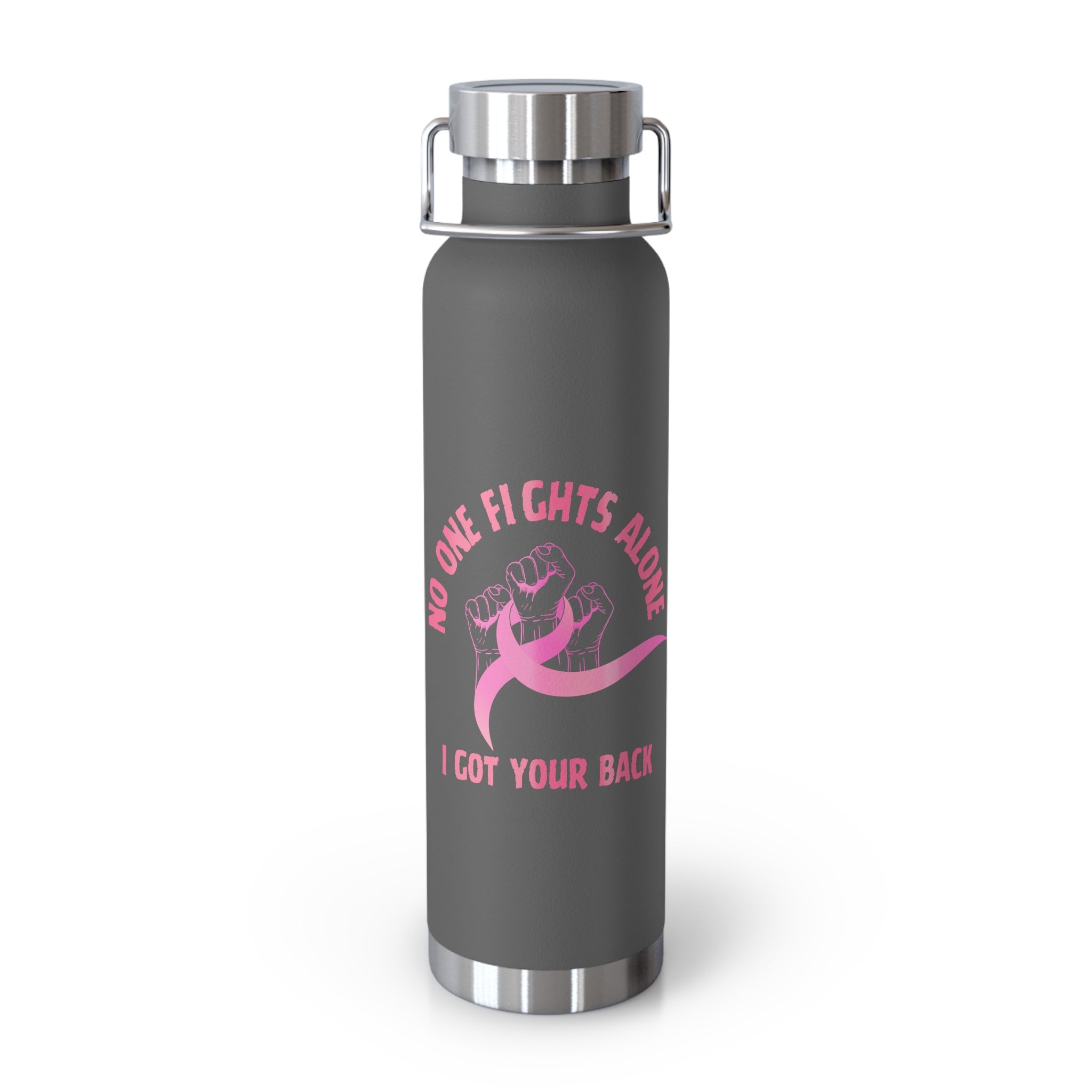 No One Fights Alone 22oz Insulated Water Bottle