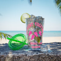 "We Fight Together" 16oz Tumbler with Straw Cup