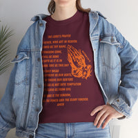 The Lord’s Prayer T-Shirt - Orange