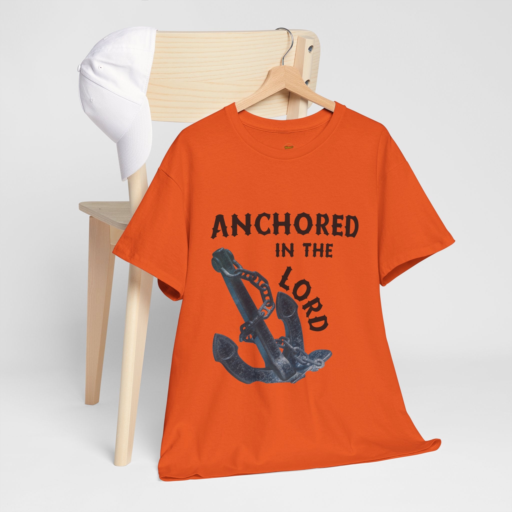 Anchored in the Lord T-Shirt - Black