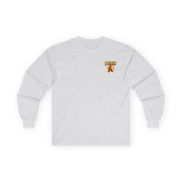 PUSH: Pray Until Something Happens Long Sleeve T-shirt front/back - Hands