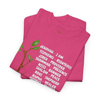 Characteristic Names of God T-Shirt - White