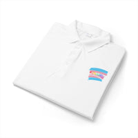 Trans Airbrush Love Wins Polo