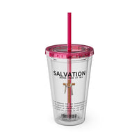 Salvation - Jesus Paid 16oz Tumbler with Straw