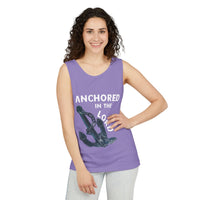 Anchored in the Lord Tank Top - White