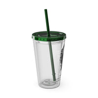 Lion of Judah 16oz Tumbler with Straw