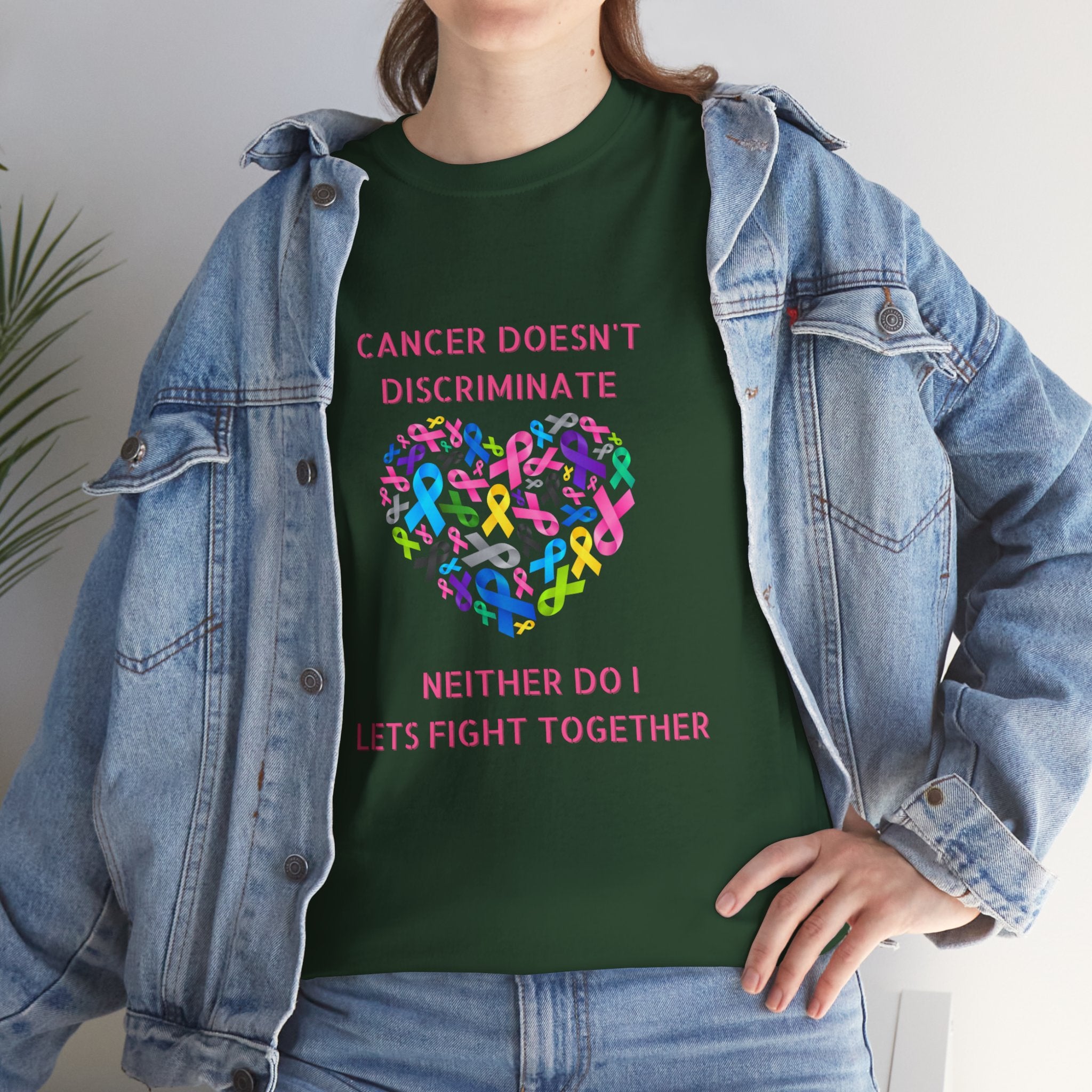 Cancer Doesn't Discriminate Support Tee