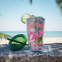 "We Fight Together" 16oz Tumbler with Straw Cup